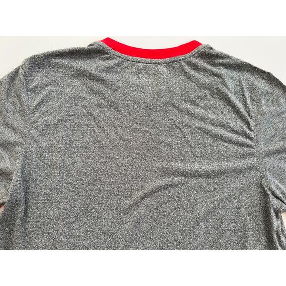 Nike Men's Gray/Red Team Player Short Sleeve CI4545-034 Size M NWT. - Picture 7 of 10